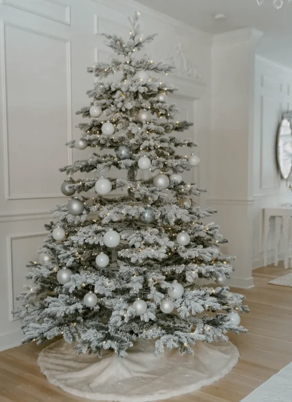 White Essential Glass Ornaments (24 Pack) - Image 3