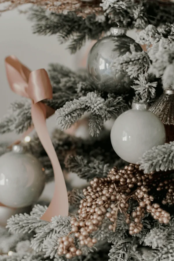 White Essential Glass Ornaments (24 Pack) - Image 6