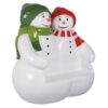 Powder Pals Holiday Snowman Photo Of Sculptural Bench - Image 2