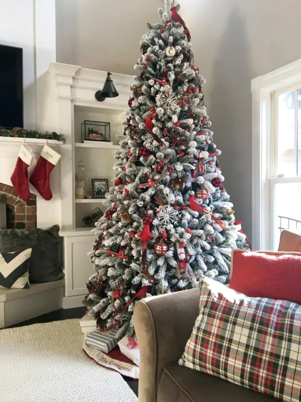9' Artificial Christmas Tree Unlit - Image 11