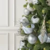 Silver Shatterproof Ornaments (48 Pack) - Image 2