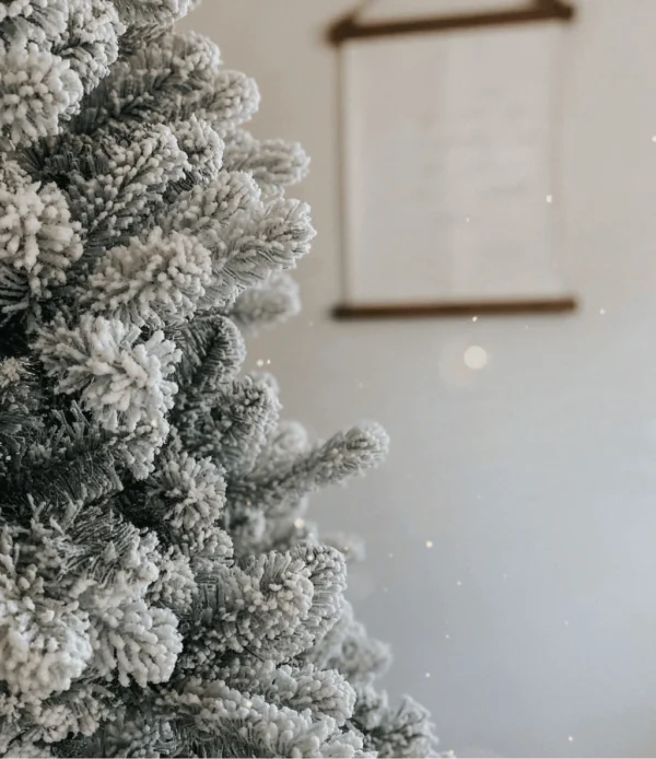 8' Slim Artificial Christmas Tree Unlit - Image 2